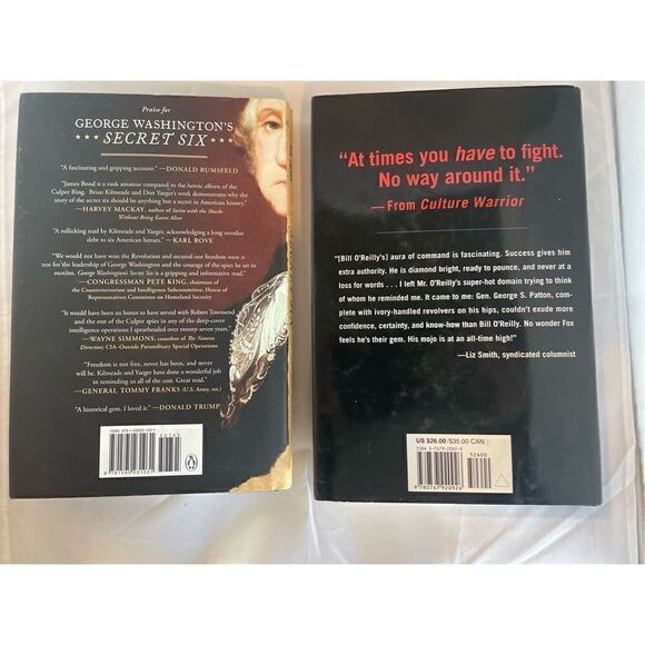 Bill O’Reilly Culture Warrior & Brian Kilmeade George Washington ‘s Secret Six B - Picture 3 of 6